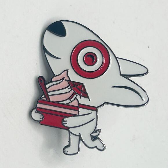 Disney D23 2024 Bullseye w/Ice Cream Target Exclusive Promo Pin Saturday Day 2 - Picture 3 of 4